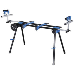 Support universel Fervi pour machine de découpe portable, cadre métallique, établi réglable, support d'outils pour le travail du bois - Product Image 1