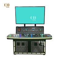 QIQU Top Qualité IGS Pêche Tir Jeu Machine 47/55 Pouces En Métal En Bois 4 Joueurs Armoire Table À Vendre