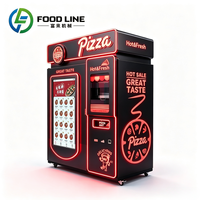 Distributeur automatique de pizzas à vendre, distributeur de pizzas avec écran tactile