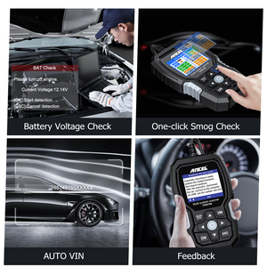 Lector DE CÓDIGO DE COCHE profesional Ancel VOD700 OBD2 herramientas de diagnóstico automotriz ETC ABS sangrado TPMS DPF reinicio para Escáner de coche Volvo - Product Image 3