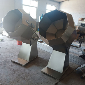 Công Suất Nhỏ Octagon Trống Khoai Tây Chiên Khoai Tây Chiên Khoai Tây Chiên Thịt Rong Biển Gà Thực Phẩm Ngô <span class=keywords><strong>Puff</strong></span> Snack Gia Vị Máy - Product Image 3