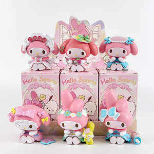 Venta caliente Sanrios figura caja ciega dibujos animados caja misteriosa Anime Melodyed sorpresa regalo figura juguetes máquina expendedora Gacha - Product Image 3