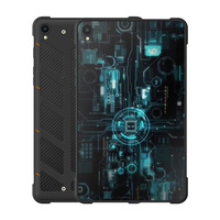 Tablette industrielle Android 14 de 8,7 pouces, tablettes robustes, 6 Go de RAM, écran tactile étanche, ordinateur Mtk6765, tablette PC Android