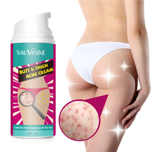 Crème anti-acné pour les fesses et les cuisses Sauvasine 50ml, lissante, hydratante, raffermissante et éclaircissante - Product Image 1