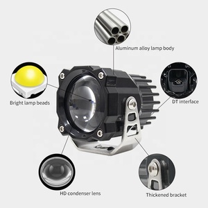 Máy Chiếu Điểm Nhỏ 3 Inch Thông Dụng 2022 Đèn Sương Mù Led Pod <span class=keywords><strong>Mini</strong></span> Cho Xe Máy Đèn Led Sương Mù/Lái Xe Phía Trước Cho Xe Hơi Xe Tải - Product Image 3