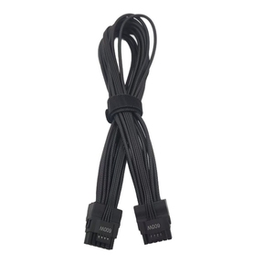 Cable Dual-Color 12+4 PCIE 5.0 Compatible con 12VHPWR, Ángulo Recto, 2x8P, 16AWG, Cubierta de PVC TPE para GPU RTX <span class=keywords><strong>3090Ti</strong></span> <span class=keywords><strong>4070Ti</strong></span> 4080 4090 - Product Image 4