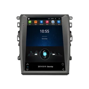 Offre Spéciale Android 10 Tesla style 12.1 pouces vertical écran voiture Radio GPS Lecteur de Navigation pour Ford Mondeo 2013-2017