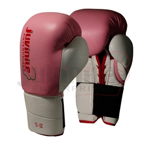 Los mejores guantes profesionales de kickboxing y boxeo de cuero genuino para entrenamiento, fabricados en Pakistán Oem - Product Image 1