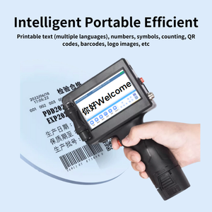 Nueva condición Codificación de fecha de mano Máquina de marcado de inyección de tinta Secado rápido Resolución de 600dpi Impresora manual de números de lote Garantía de 1 año - Product Image 4