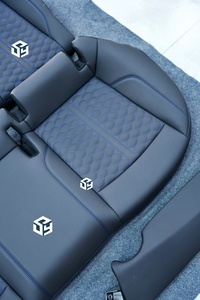 Accessori Auto: Set Completo di Coprisedili in Pelle di Alta Qualità Specifici per Modifica e Aggiornamento, per <span class=keywords><strong>Audi</strong></span> A1 A2 <span class=keywords><strong>A3</strong></span> A4 A5 A6 A7 - Product Image 5