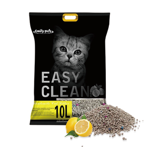 <strong>Emily</strong> Pets EASY CLEAN Pet Gold Supplier Bulk Wholesale Odor Control Arena Gato Bentonite Cat Litter - Product Image 2