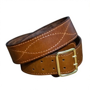 Cinturón de Cuero Genuino para Hombre, Hebilla Cuadrada de Acero, Estilo Casual, Ancho y Largo Personalizables, Precio de Fábrica - Product Image 3
