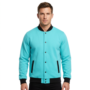 Blouson bomber fabriqué directement en usine, style blouson bomber pour garçons, tailles jeunes et adultes, vêtements de sport de haute qualité, vestes de baseball. - Product Image 1