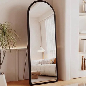 <span class=keywords><strong>Specchio</strong></span> con Cornice in Legno <span class=keywords><strong>a</strong></span> Pavimento, Minimalista e Decorato, Personalizzato in Fabbrica - Product Image 2