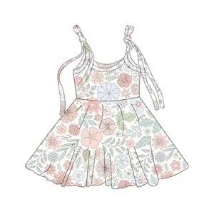 Qingli Robes De Filles Nightdress Girl Clothes Summer Dress For Girls