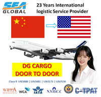 Agent d'expédition professionnel porte-à-porte vers les États-Unis Transitaire Fret Aérien Maritime Service Logistique DG Cargo Ex-works FOB DDP