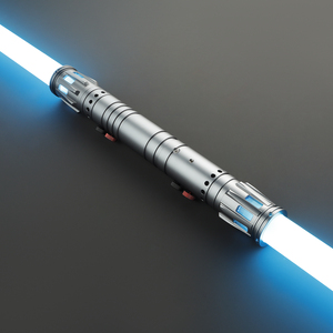 Giocattolo LED Multifunzionale Economico in Lega di Alluminio con Doppia Lama, Cambio Colore Stile <span class=keywords><strong>Neopixel</strong></span>, Super Luminoso e Lampeggiante - Product Image 2