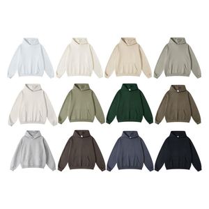 H5414 <b>Hoodies</b> Manufacturer Custom High Quality French Terry Liner No <b>String</b> <b>Hoodies</b> Oversized Unisex <b>Hoodies</b> - Product Image 4