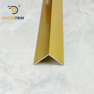 DECORTRIM - Vente en gros d'angleurs de protection en aluminium doré pour la maison et <span class=keywords><strong>le</strong></span> bureau - Product Image 4