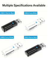 Lector de Tarjetas 2 en 1 USB 2.0 y 3.0, el Más Barato de Fábrica, para Tarjetas SD y TF, Lector de Memoria, Adaptador Multitarjeta, Unidad Flash para Portátil
