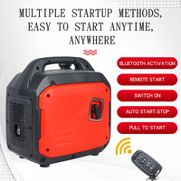 Générateur portable 4 temps DC 24V/12V avec écran LCD, alimentation de secours portable pour le chargement de batteries de véhicules/camping-cars