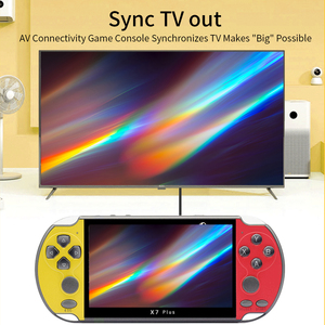 קלאסי topleo 4k רטרו 500 ב 1 600 ב 1 משחק וידאו קונסולת וידאו נייד כף יד נייד שחקנים מיני x7 בתוספת קונסולת משחק - Product Image 6