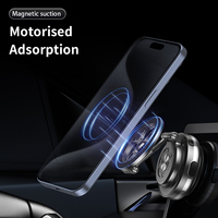 Support de téléphone portable pliable à ventouse électrique magnétique, compact et pratique, vendu directement par les fabricants