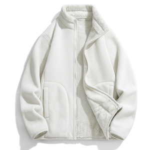 <span class=keywords><strong>Felpa</strong></span> pullover traspirante in pile <span class=keywords><strong>Teddy</strong></span> tinta unita da uomo Brandit bianca 5XL - Product Image 4