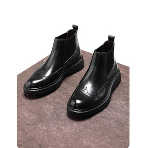 Botas Cortas Casuales de Negocios para Hombre, Estilo Retro Clásico, Personalizadas, Último Modelo 2026 - Product Image 6