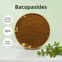 Extrait de Bacopa Monnieri en vrac 40% 50% Poudre de Bacopasides Extrait naturel de feuilles de Bacopa Monnieri Saponines Bacopasides