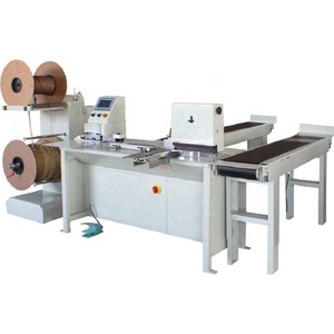 Machine à relier semi-automatique de bobine de <span class=keywords><strong>livre</strong></span> de reliure de calendrier de cahier à double fil à vendre - Product Image 1