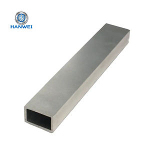 Экструдированная прямоугольная труба 6061 6063 алюминиевая квадратная труба - Product Image 1