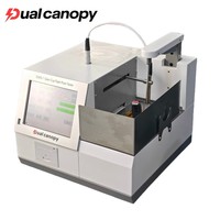 Equipo de Prueba de Punto de Inflamación Cleveland Diesel de Doble Tapa, Tipo Open Cup, Pensky-Martens para Líquidos