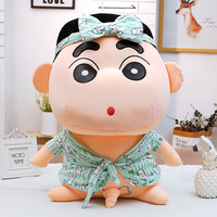 Nouvelle série créative Crayon Shin-chan : Peluche géante super mignonne en tissu, cadeau idéal pour enfants