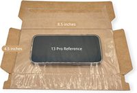 Boîte d'expédition rectangulaire universelle en carton ondulé personnalisable pour téléphones portables et produits électroniques grand public – Vente en gros usine