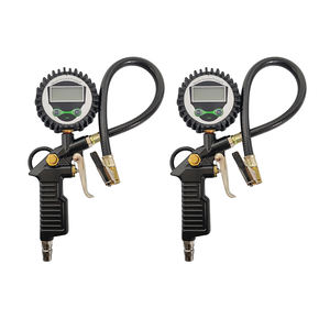 Outil de réparation de pneus, pistolet à air à double embout, gonfleur, manomètre de pression des pneus - Product Image 2