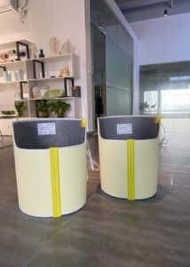 Easy store pannello riscaldante riscaldatori a gamba tonda pieghevoli scaldapiedi elettrico uso interno riscaldamento piede circostante isolamento della copertura - Product Image 2