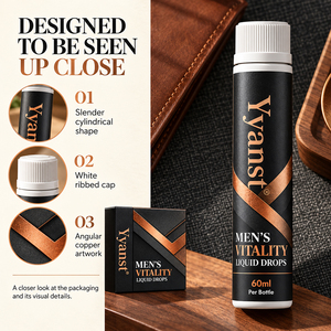 Complément de vitalité masculine à marque privée, liquide oral, soutien naturel végétalien, pour un mode de vie actif et une énergie quotidienne, formule personnalisée OEM ODM - Product Image 3