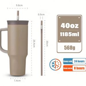 Offre Spéciale – Tasse à Café Personnalisée en Acier Inoxydable 304, Tasse Isotherme Sous Vide, Cadeau d'Événement, Tasse Imprimée avec Couvercle et Paille, avec Logo Personnalisé - Product Image 3