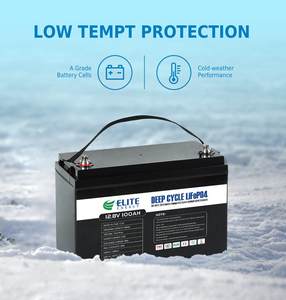 LiFePO4 12 v 100Ah batteria al litio ferro fosfato 12 Volt batteria al litio per la casa sistema di accumulo solare EV barca marina - Product Image 6