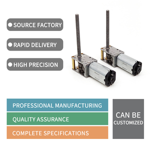 TT động cơ nhà sản xuất 3V <span class=keywords><strong>6V</strong></span> 12V Kích thước nhỏ 12 mét Worm Gear Motor N30 DC động cơ bàn chải nam châm vĩnh cửu - Product Image 2