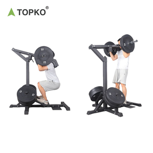 TOPKO Commercial Gym Hack Squat Machine Placa multifuncional Cargada Pierna <span class=keywords><strong>Prensa</strong></span> Gluteal Training Equipo de ejercicio de alta calidad - Product Image 3
