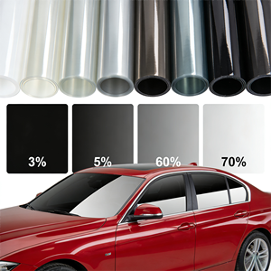 Rollo de Película para Ventanas de 1.52*30m, 5%-70% VLT, para Hogar, Oficina, Auto y Camión, Bloquea Calor, Rayos UV e IR, Protección de Privacidad, Gran Venta - Product Image 1