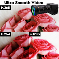 Caméra ELP 4K pour diffusion en direct H.264 H.265 4K 30FPS Zoom 10X Sortie USB Caméra vidéo simultanée pour l'enseignement en ligne