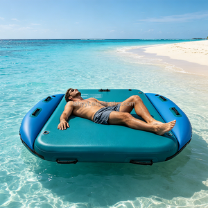 Hailebao Plateforme Flottante Gonflable en PVC Drop-stitch pour Yoga et Lutte, Épaisseur 0,7 mm, Écologique, Durable, Portable et Pliable pour Piscine - Product Image 5