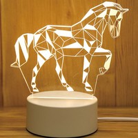 2025 Ensembles de cadeaux de Noël et du Nouvel An personnalisés par veilleuse 3D, USB, adaptés aux mariages, anniversaires et diverses vacances.