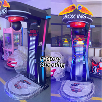 Machine de boxe d'arcade à monnayeur TT Play TT--BPM-03, directement de l'usine, avec poulie mobile, corps robuste en métal et plastique, 2 versions anglaises