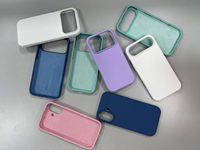 Coque Officielle en Silicone pour iPhone 17 Pro Max 17 Air XS Max 16 15 14 13 12 11 6 7 8 Plus – Coques Arrière Rigides Liquides avec Logo