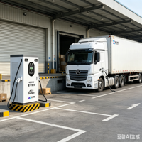 Station de recharge DC multi-standards pour véhicules électriques, compatible CCS GB/T CHAdeMO, borne de recharge rapide pour station-service autoroutière