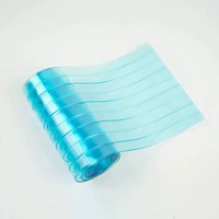 Offre spéciale en plastique 2mm * 300mm * 50 m/rouleau rideaux à bande Transparent Pvc Flexible panneau rideau de porte
